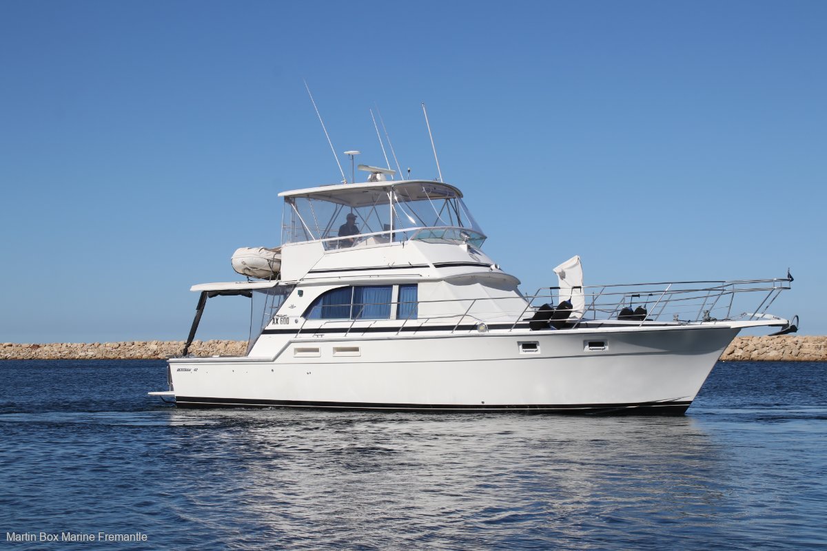 Bertram 42 Flybridge Power Boats Boats Online for Sale Fibreglass