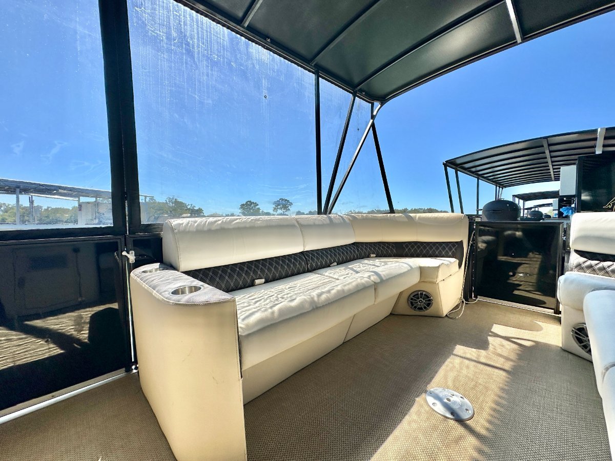 Luxury 7.6m Aluminium Pontoon Boat Power Boats Boats Online for Sale