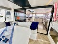 Leopard Catamarans 50:Aft cockpit to saloon