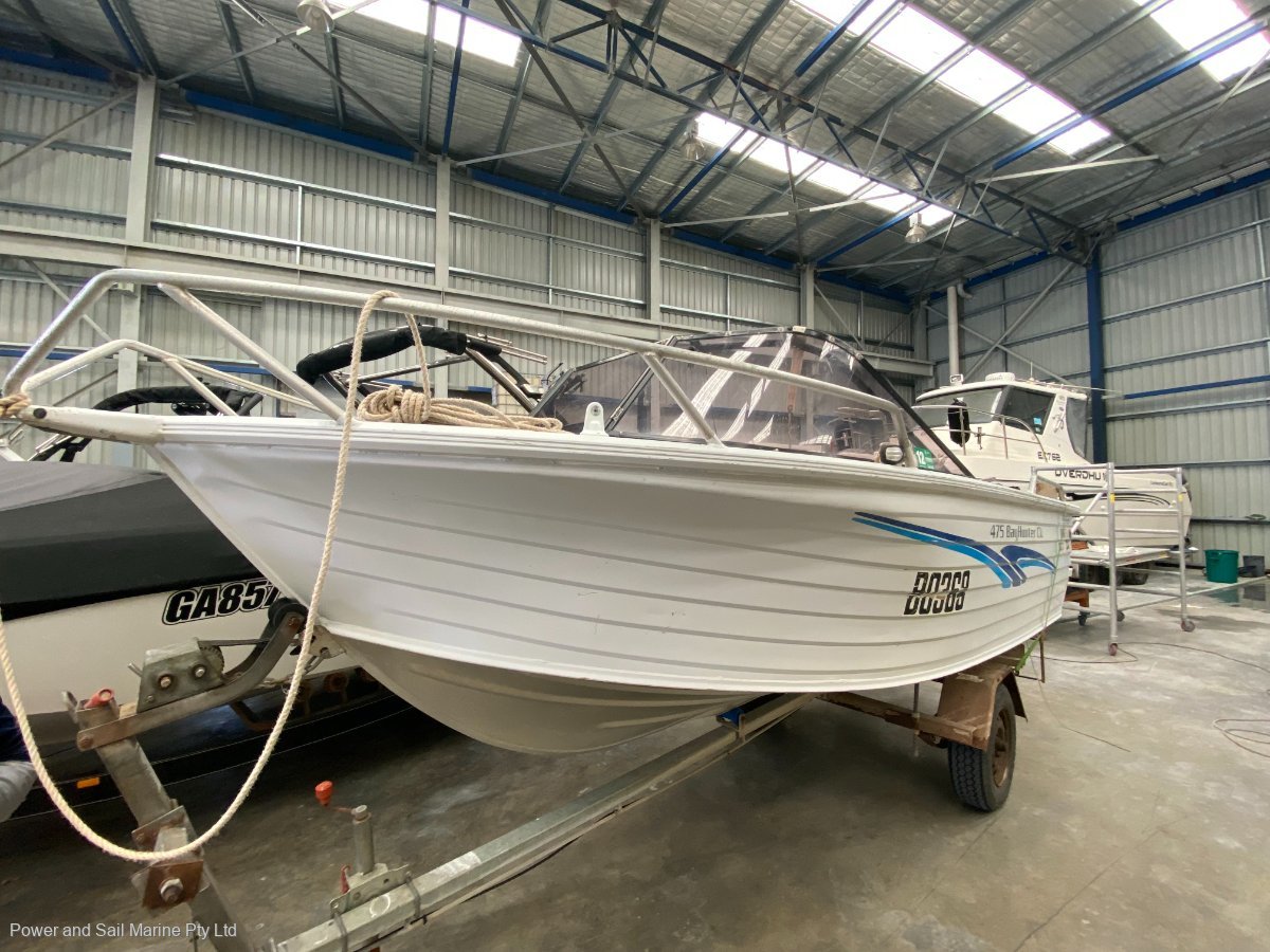 Quintrex 475 Bay Hunter Caprice Hook Up And Go! Power Boats Boats