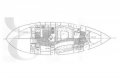 Hans Christian 43t Telstar Keel with Cutter Rig