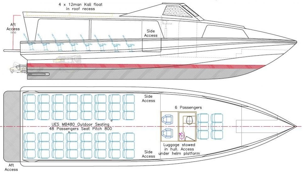 15.6m Srb Coastal Ferry Kitset Commercial Vessel Boats Online for