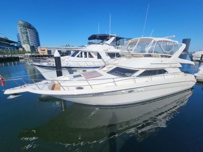 Sea Ray 450 Express Bridge - 51'4" - Much larger than the name states!