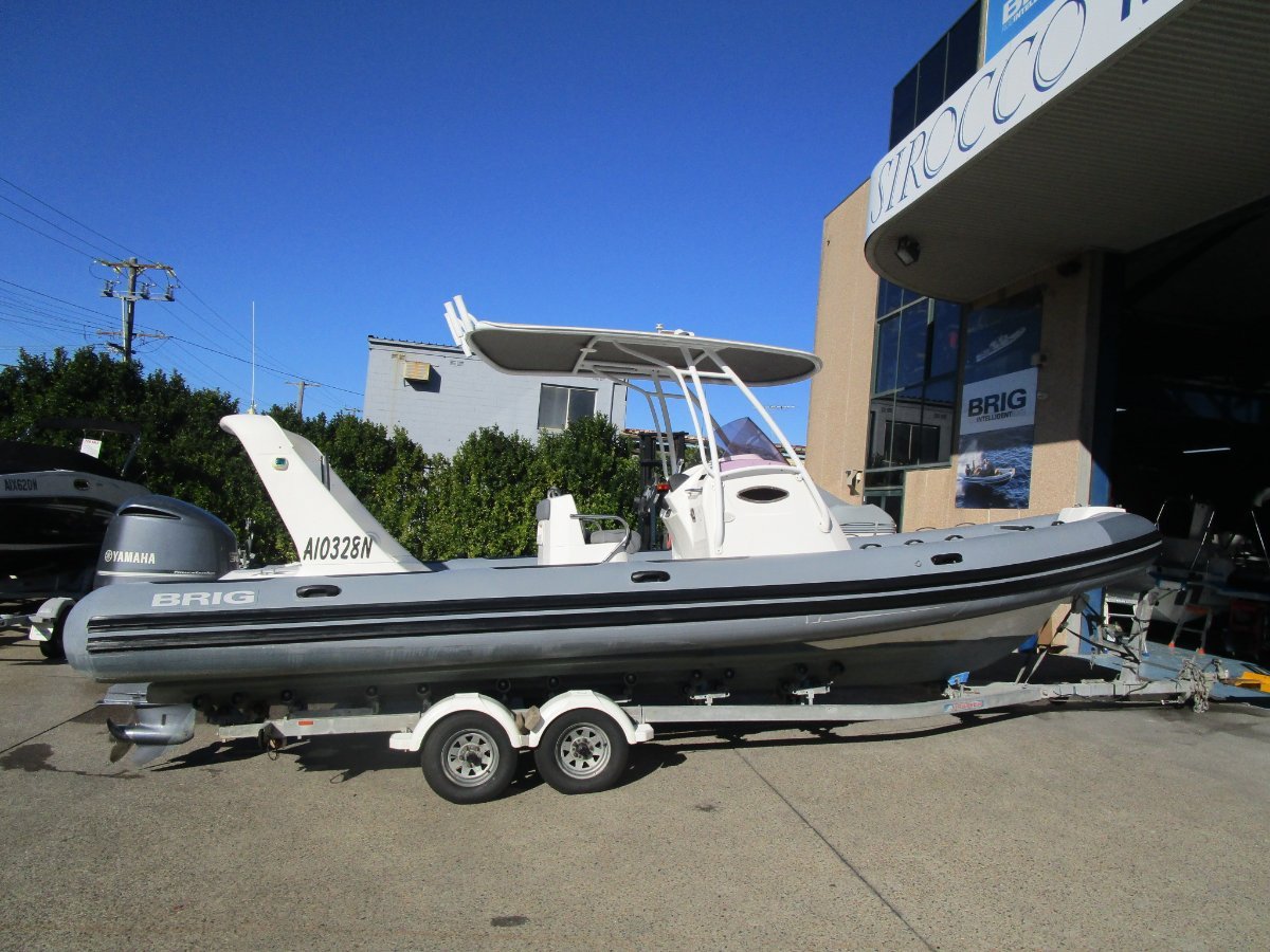 Brig Eagle 780 Fibreglass Centre Console Rib With Hypalon Tubes Power Boats Boats Online for