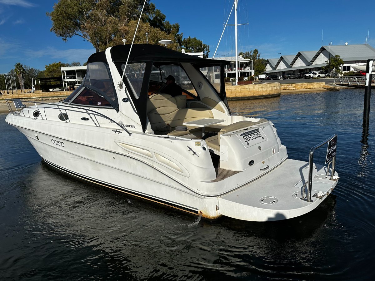 Sea Ray 365 Sundancer " 7.4 ltr and Shafts drive ":SEARAY 365 by YACHTS WEST MARINE