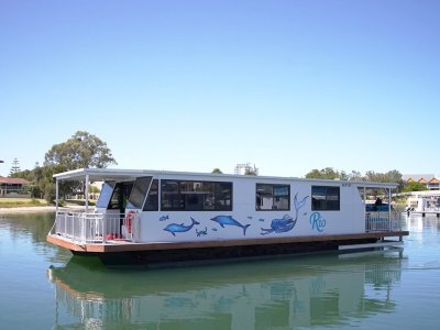 New build 12 metre commercial houseboat