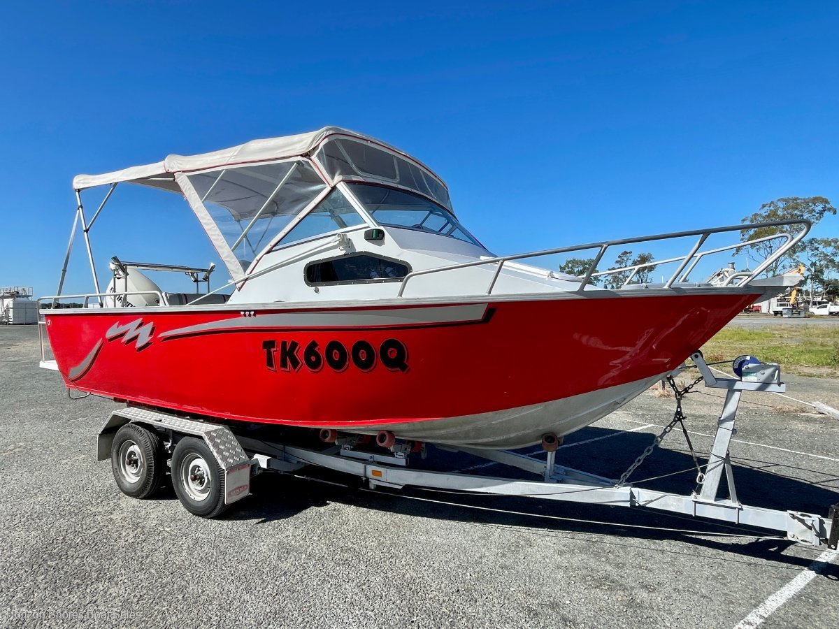Sea Jay 6.0m Sports Cab Trailer Boats Boats Online for Sale Plate