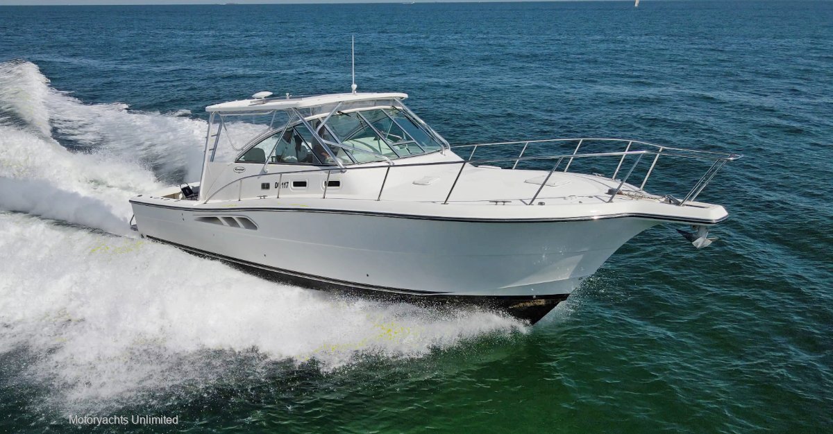 Rampage 38 Express Sensational sea boat and easy to handle:Rampage 38 - 2006 Model