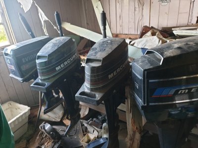 Old Mecury & Evinrude Outboards