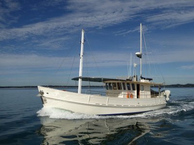 Pompei Fishing Vessel Huon Pine 46 ft Pompei built and owned