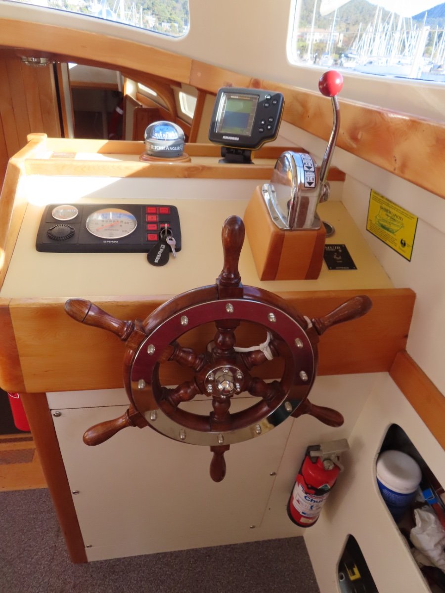 Wilson 35 Motorsailer Huon Pine Superbly Built And Maintained! Sailing