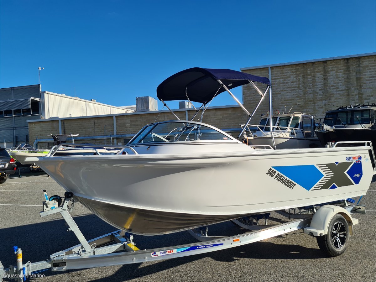 New Quintrex 540 Fishabout