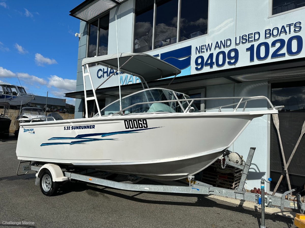 Tabs 5.32 Seascape Sunrunner 80 Hp 4 Stroke With 75 Hours On The