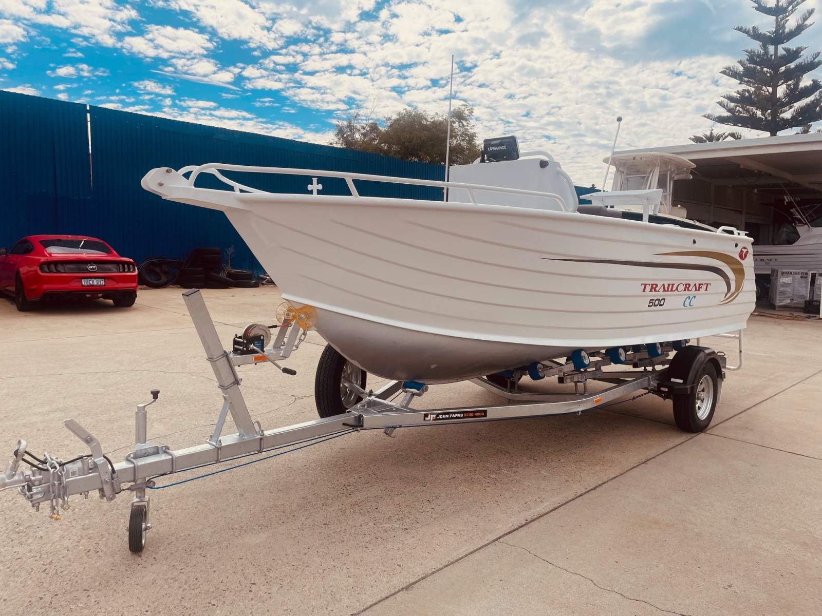 Trailcraft 500 Centre Console