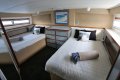Bertram 46.6 Cheap liveaboard & cheap Rottnest accommodation:Aft master stateroom