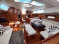 Beneteau Oceanis 54 Luxury Yacht:Main cabin to companionway view