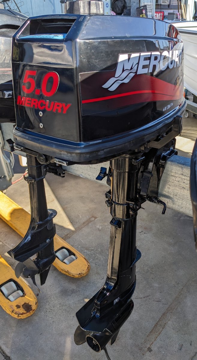 MERCURY 5HP 2 STROKE OUTBOARD SHORT SHAFT 1,300.00 For Sale