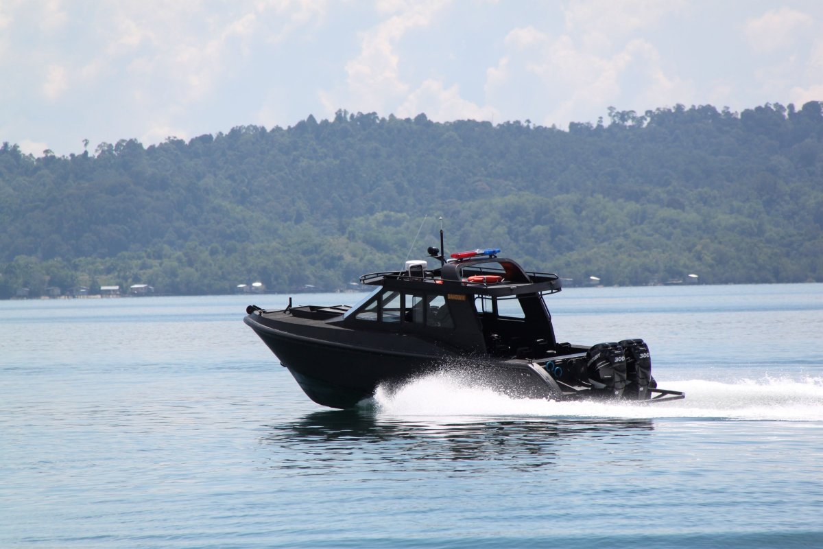 Saltwater Commercial Boats 11.5 Interceptor Patrol