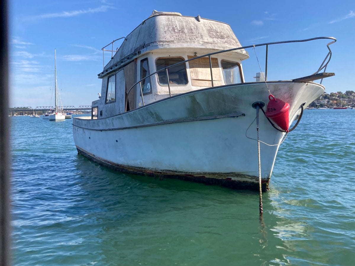 Clipper 34 Fiberglass Diesel Project (sydney Harbour) Power Boats