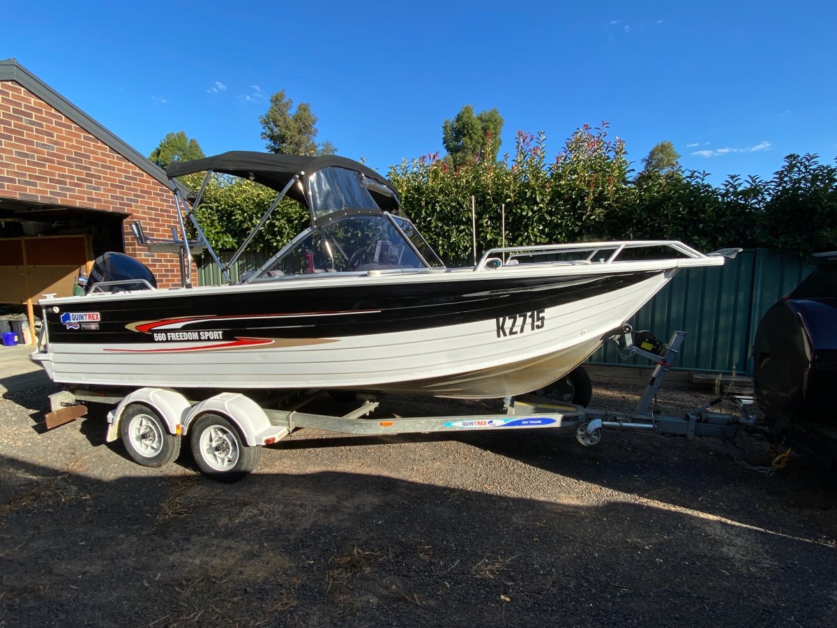 Quintrex 560 Freedom Sport Power Boats Boats Online for Sale