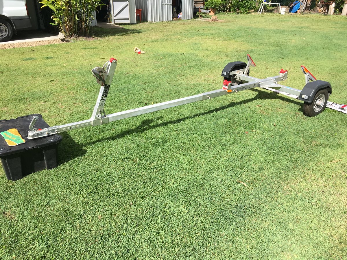 Mangrove Jack Collapsible Boat Trailer for Sale Boat Accessories