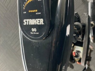 Striker Elect trolling motor & 2 Century Batteries