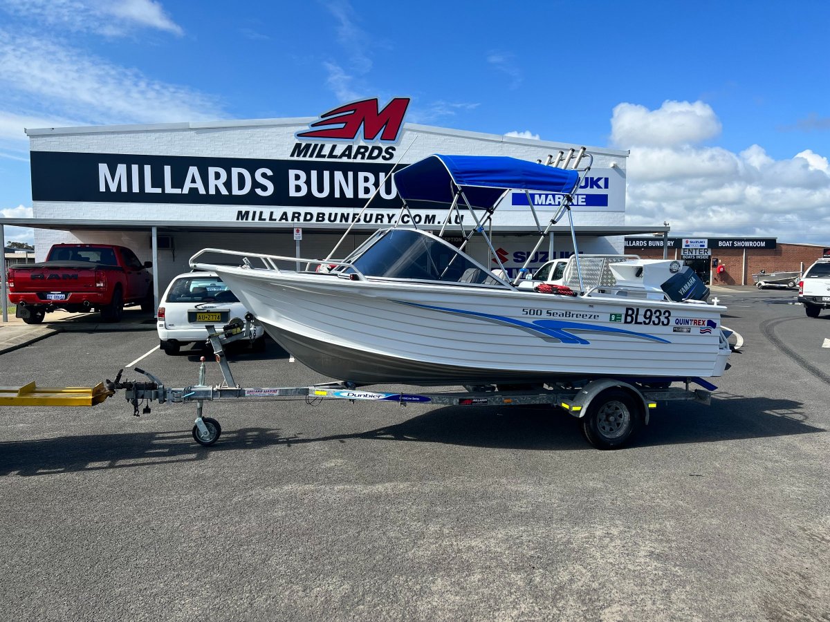 Quintrex 500 Sea Breeze Power Boats Boats Online for Sale Aluminium Boats Online