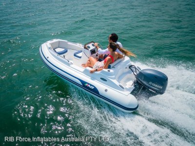AB Nautilus DLX 12 Premium RIB tender and day boat