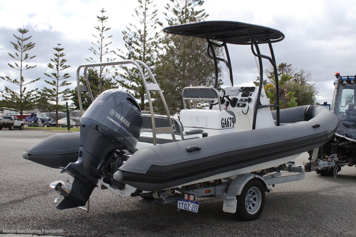 Falcon Inflatables 650 Sr With Yamaha 175hp Four Stroke: Trailer Boats ...