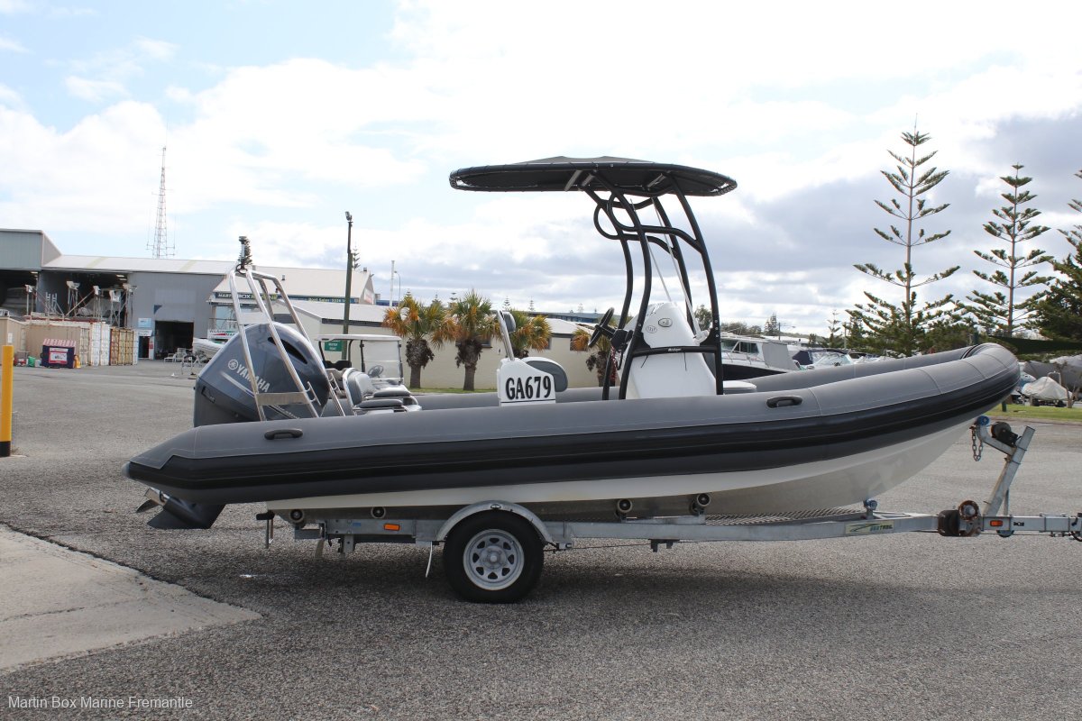 Falcon Inflatables 650 Sr With Yamaha 175hp Four Stroke: Trailer Boats ...