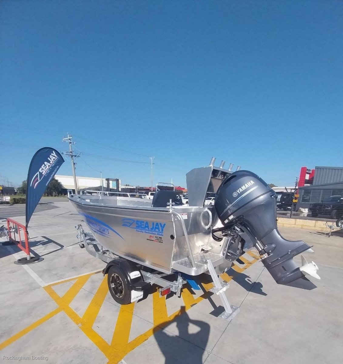 Sea Jay 4.60 Ranger Sports Trailer Boats Boats Online for Sale Aluminium Boats Online