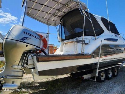 Bayliner 3055 Ciera Sports Cruiser - 36 foot with Pod Extension - twin outboards