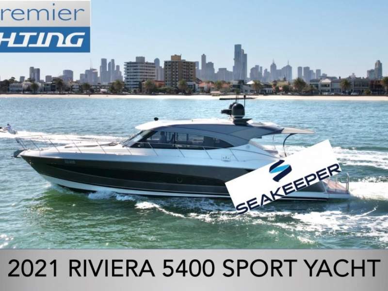 Riviera 5400 Sport Yacht Platinum Edition