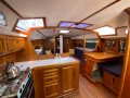 Lavranos 41 Fast Liveaboard Cruiser with racing potential:Well lit and ventilated saloon