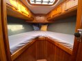 Lavranos 41 Fast Liveaboard Cruiser with racing potential:Double berth forward with under bed storage and lockers