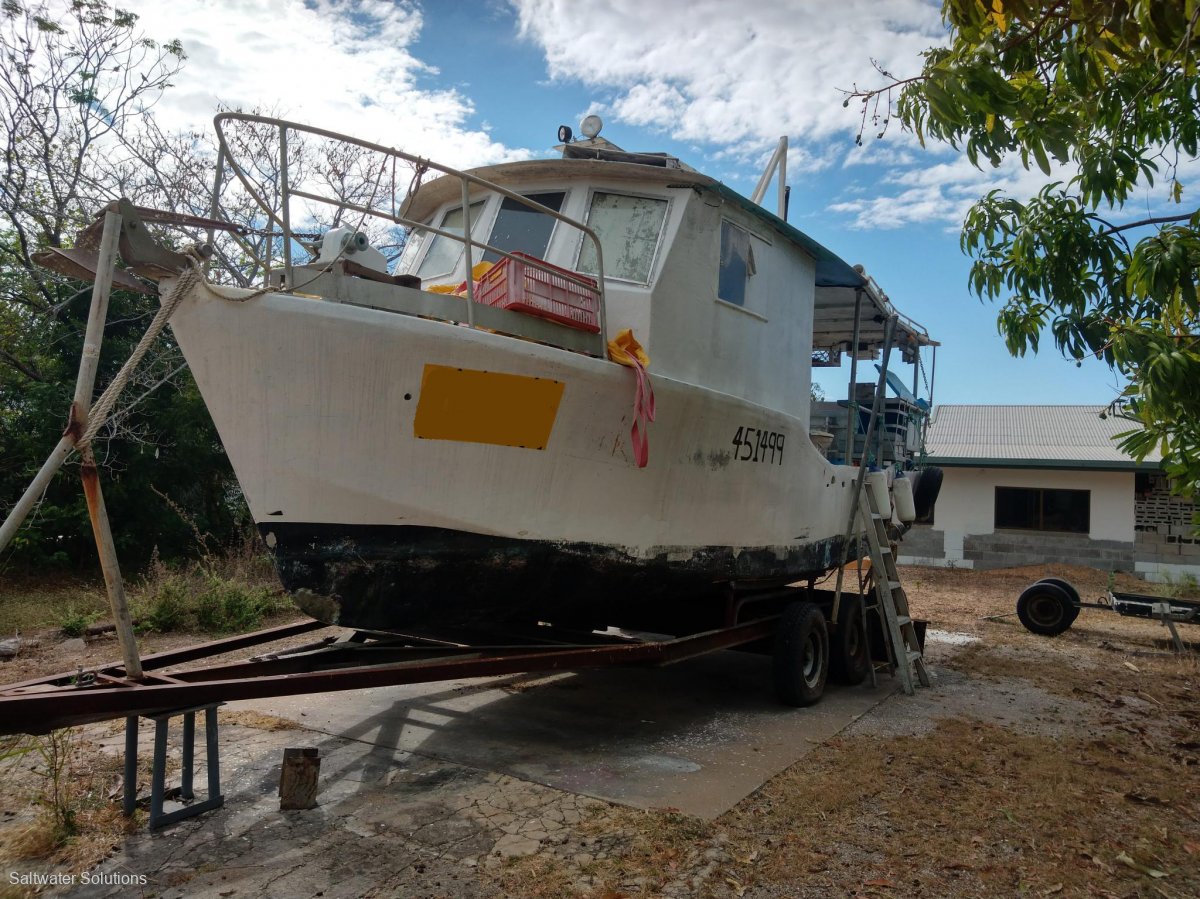 Shallow draft Gulf Barra boat