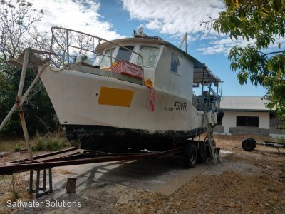 Shallow draft Gulf Barra boat