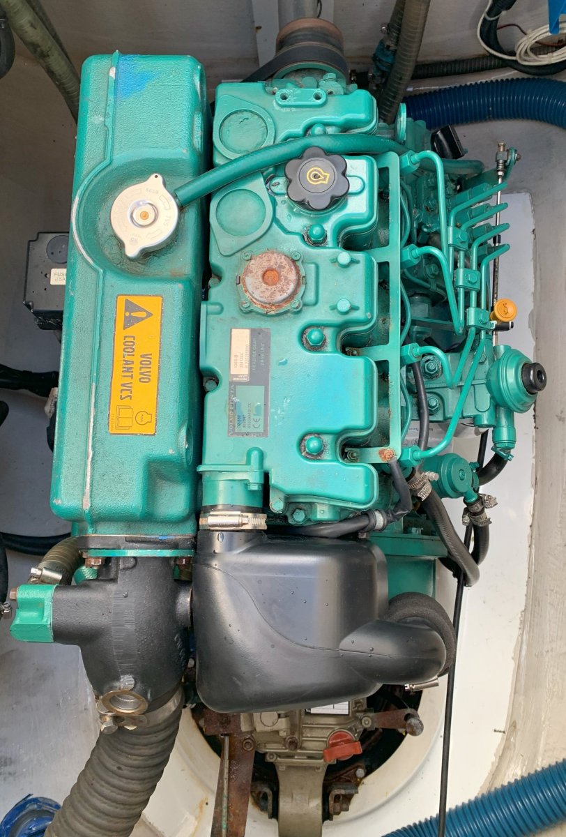 Two Volvo Penta Marine Engines D255f Complete Set for Sale Boat