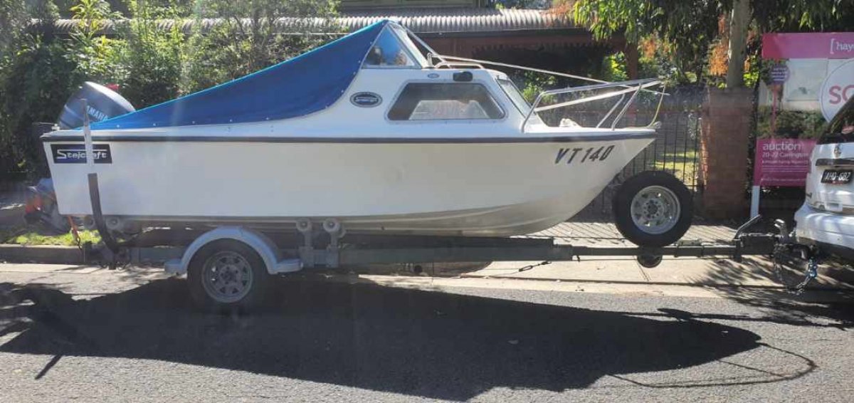 Stejcraft Half Cabin Trailer Boats Boats Online for Sale