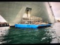 Road transportable modular barge:Anchor maintenance - Sydney Harbour