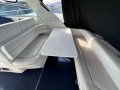 Sea Ray 330 Sundancer "Repowered and Shaft Drive":Cockpit Lounge also turns into bed