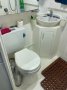 Bruce Harris Houseboat:Toilet, Shower and Vanity