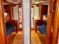 Little Harbor 50 -Elegance & Performance in a World Cruising Yacht:Dual twin cabins forward with storage lockers and drawers