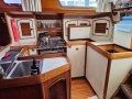 Little Harbor 50 -Elegance & Performance in a World Cruising Yacht:Large J-shape galley with large fridge and independent freezer