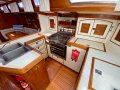 Little Harbor 50 -Elegance & Performance in a World Cruising Yacht:Entertainers galley with deep sinks, 4-burner stove, twin fridge  (Oct 22)
