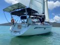 Bavaria Cruiser 42 - Exceptional value for liveaboard family cruising:Opening transom with custom built s/s davits housing 1.2Kw of solar - 2021