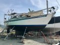 Lavranos Crossbow 40 - Perfect bluewater cruising yacht!:On the hard, new antifoul, mast off