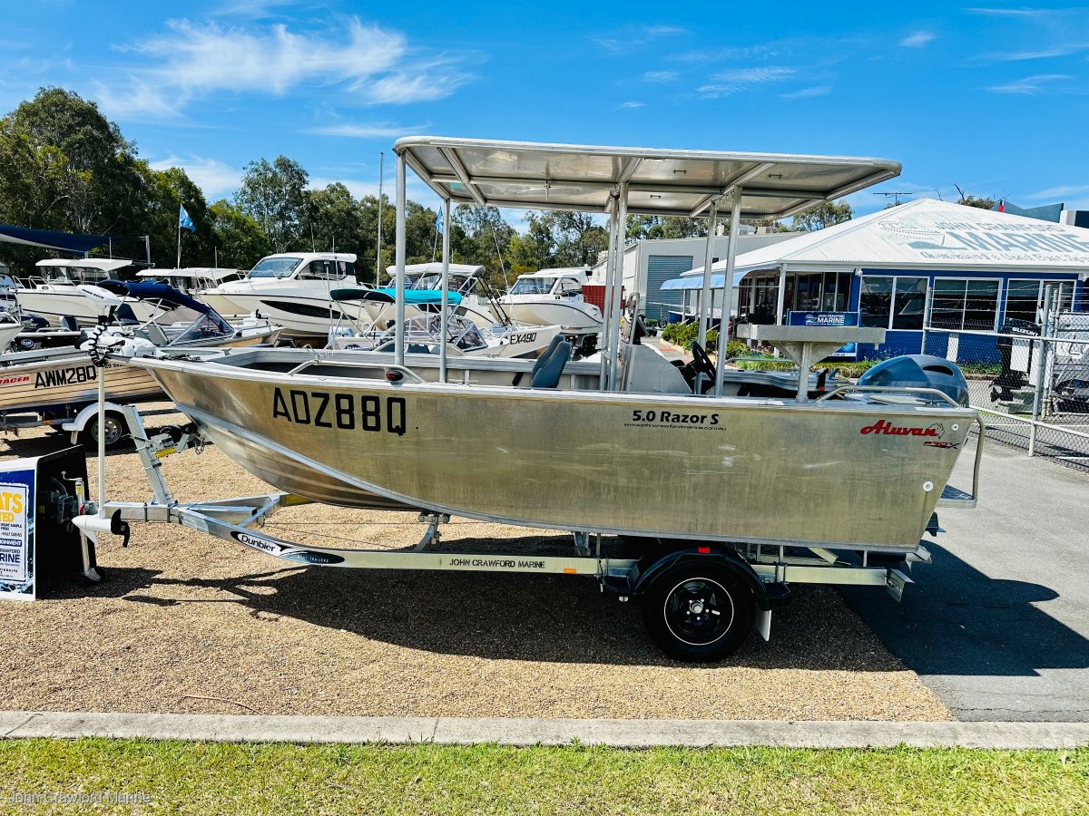 Aluvan 5.0 Razor Pro X Centre Console Trailer Boats Boats Online for