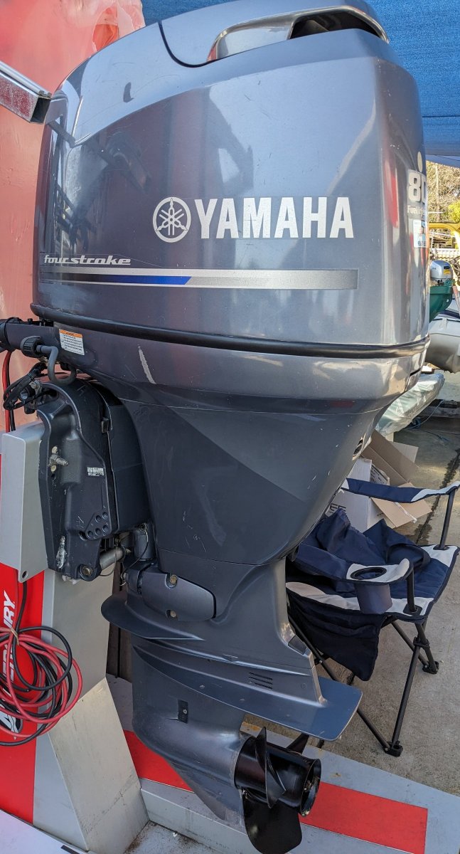 2nd Hand Yamaha 80hp 4 stroke Outboard - Fully Serviced and ready for fitup