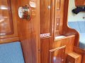 Adams 45 Cutter Sloop Centre Cockpit - A Capable, Safe & Strong Ocean Voyager:Varnished Fijian Kauri